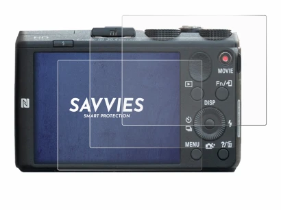 Image de l'appareil Sony Cyber-Shot DSC-HX60 avec une grande variété de protections d'écran.