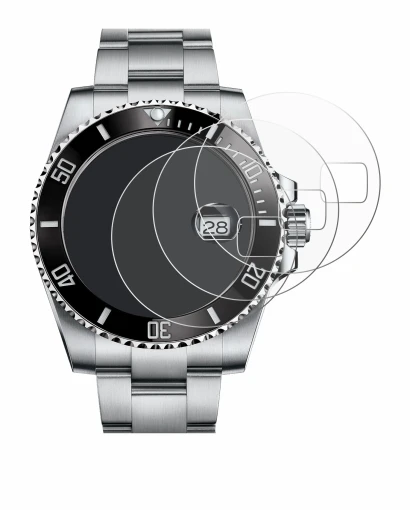 Image de l'appareil Rolex Submariner (Date) avec une grande variété de protections d'écran.