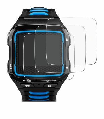 Image de l'appareil Garmin Forerunner 920XT avec une grande variété de protections d'écran.