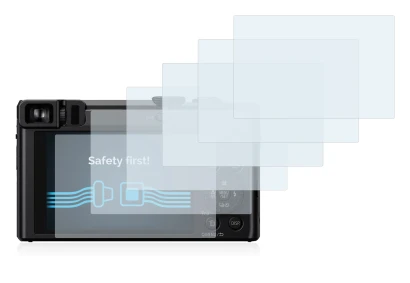 Image de l'appareil Panasonic Lumix DMC-TZ81 avec une grande variété de protections d'écran.