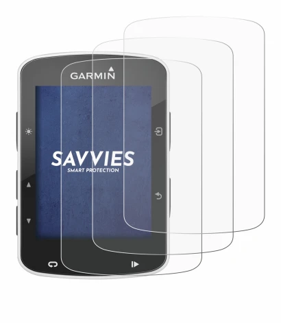 Image de l'appareil Garmin Edge 820 avec une grande variété de protections d'écran.