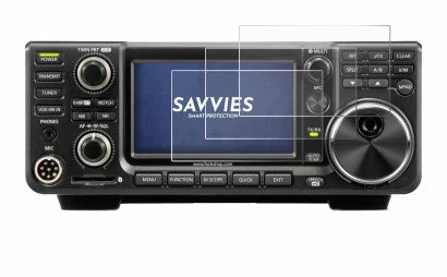 Image de l'appareil Icom IC-7300 avec une grande variété de protections d'écran.