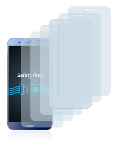 Image de l'appareil Honor 8 Pro avec une grande variété de protections d'écran.