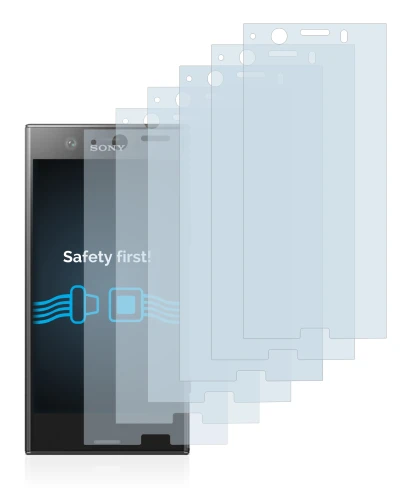 Image de l'appareil Sony Xperia XZ1 Compact avec une grande variété de protections d'écran.