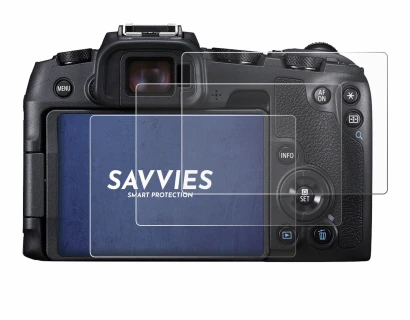 Image de l'appareil Canon EOS RP avec une grande variété de protections d'écran.