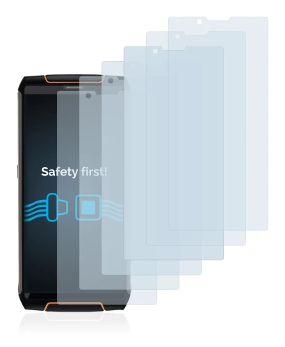 Image de l'appareil Cubot King Kong 3 avec une grande variété de protections d'écran.