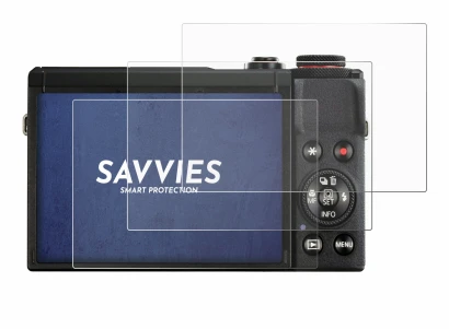 Image de l'appareil Canon PowerShot G7 X Mark III avec une grande variété de protections d'écran.