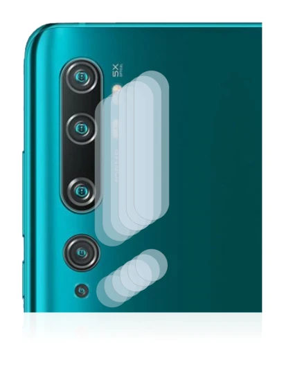 Image de l'appareil Xiaomi Mi Note 10 Pro (Caméra UNIQUEMENT) avec une grande variété de protections d'écran.