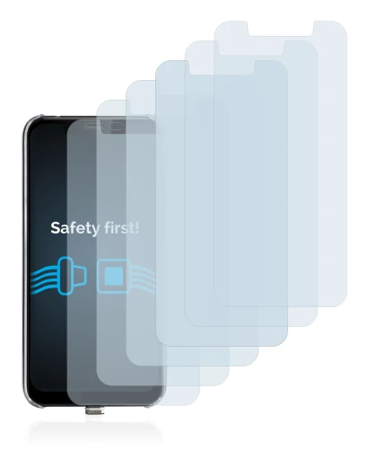 Image de l'appareil Gigaset GS195LS avec une grande variété de protections d'écran.