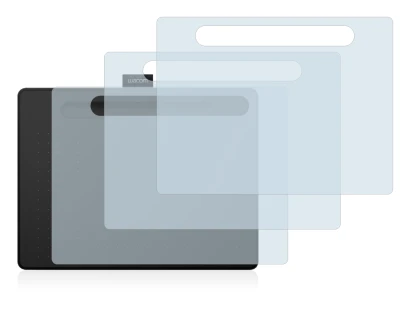 Image de l'appareil Wacom Intuos M avec une grande variété de protections d'écran.