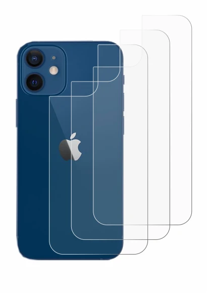 Image de l'appareil Apple iPhone 12 (Arrière) avec une grande variété de protections d'écran.