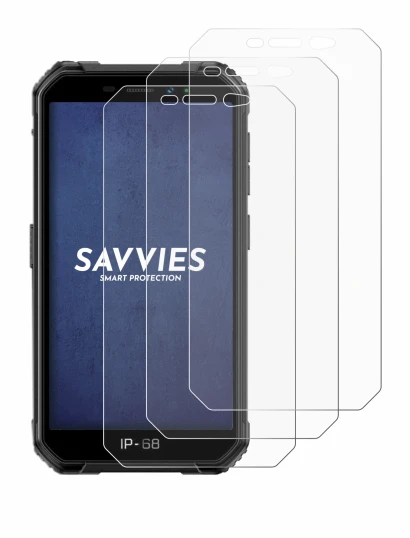 Image de l'appareil Ulefone Armor X6 avec une grande variété de protections d'écran.