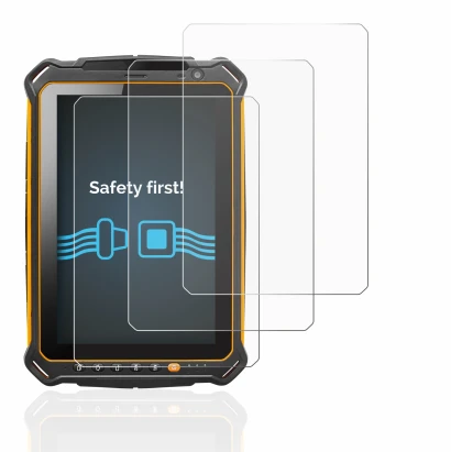 Image de l'appareil i.safe MOBILE IS930.2 avec une grande variété de protections d'écran.