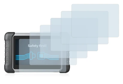 Image de l'appareil Autel MaxiCOM MK808 avec une grande variété de protections d'écran.