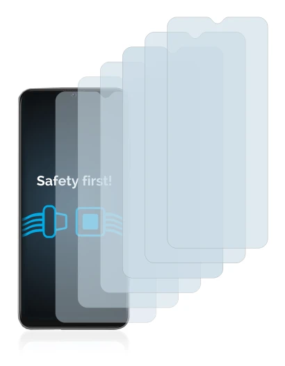 Image de l'appareil Blackview A70 avec une grande variété de protections d'écran.