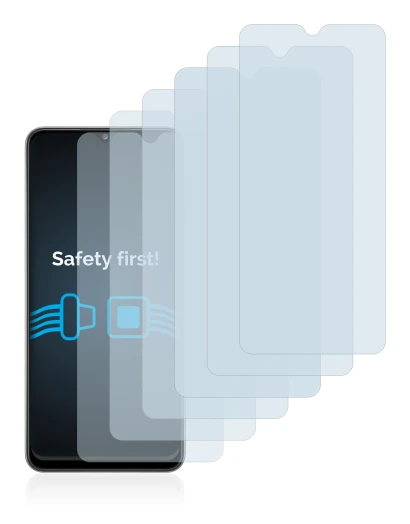 Image de l'appareil Samsung Galaxy A32 avec une grande variété de protections d'écran.