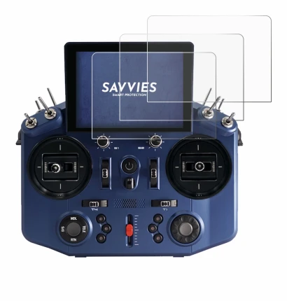 Image de l'appareil FrSky Tandem X20S avec une grande variété de protections d'écran.