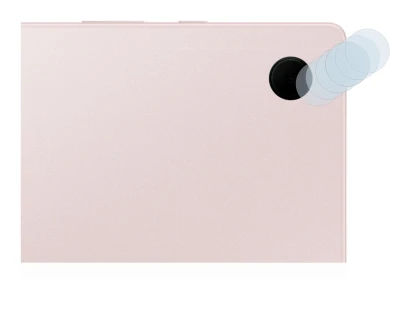 Image de l'appareil Samsung Galaxy Tab A8 WiFi (Caméra UNIQUEMENT) avec une grande variété de protections d'écran.