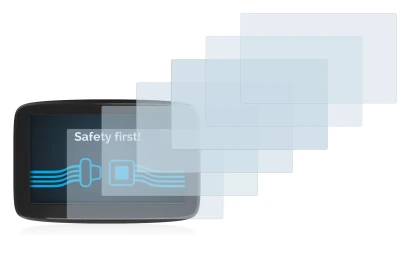 Image de l'appareil TomTom GO Classic 5" avec une grande variété de protections d'écran.