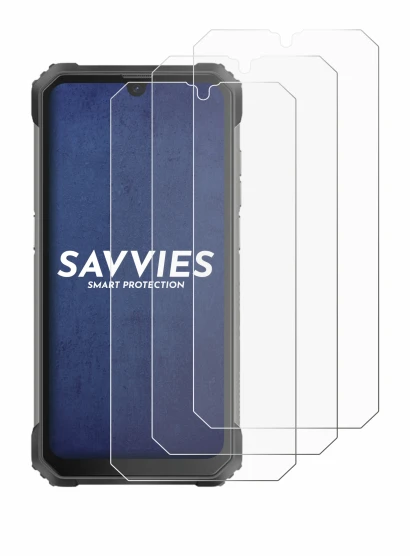 Image de l'appareil Blackview BV8800 avec une grande variété de protections d'écran.