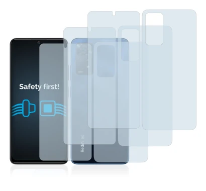 Image de l'appareil Xiaomi Redmi Note 11 Pro 5G (Avant+Arrière) avec une grande variété de protections d'écran.