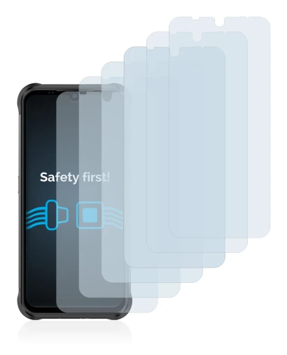 Image de l'appareil Ulefone Power Armor 14 Pro avec une grande variété de protections d'écran.