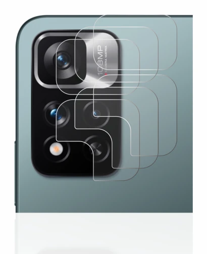 Image de l'appareil Xiaomi Redmi Note 11 Pro+ 5G (Caméra UNIQUEMENT) avec une grande variété de protections d'écran.