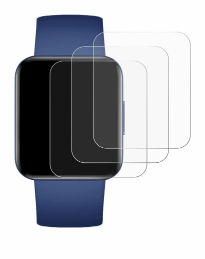 Image de l'appareil Xiaomi Poco Watch avec une grande variété de protections d'écran.