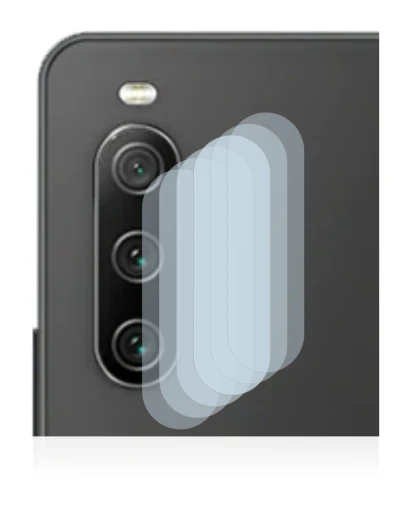 Image de l'appareil Sony Xperia 10 IV (Caméra UNIQUEMENT) avec une grande variété de protections d'écran.