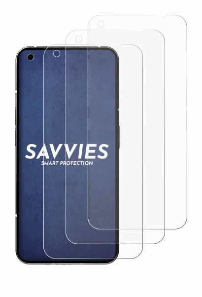 Image de l'appareil Nothing Phone (1) avec une grande variété de protections d'écran.