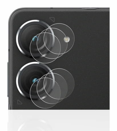 Image de l'appareil ASUS ZenFone 9 (Caméra UNIQUEMENT) avec une grande variété de protections d'écran.