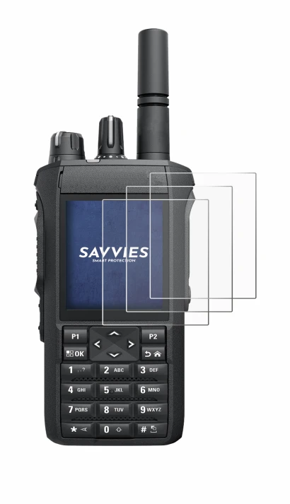 Image de l'appareil Motorola R7 FKP avec une grande variété de protections d'écran.