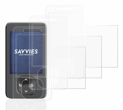 Image de l'appareil Dexcom G7 CGM avec une grande variété de protections d'écran.