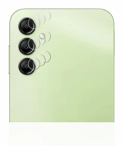 Image de l'appareil Samsung Galaxy A14 4G (Caméra UNIQUEMENT) avec une grande variété de protections d'écran.