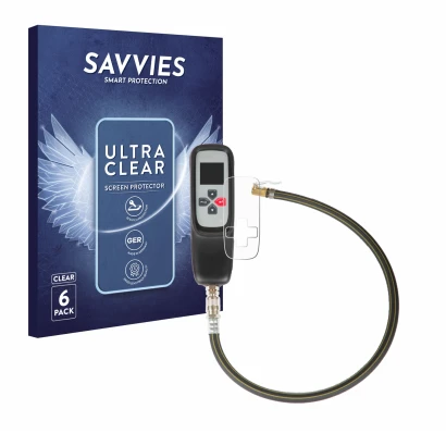 Face avant d’un emballage produit avec le logo de la marque Savvies. À côté, l’appareil Bartec TAP 100 /200 est représenté ave