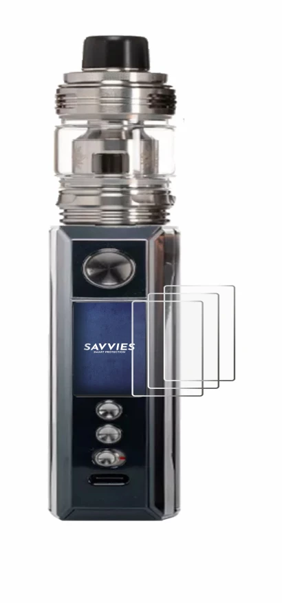 Image de l'appareil Voopoo Drag M100S avec une grande variété de protections d'écran.