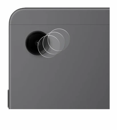 Image de l'appareil Samsung Galaxy Tab A9 WiFi (Caméra UNIQUEMENT) avec une grande variété de protections d'écran.