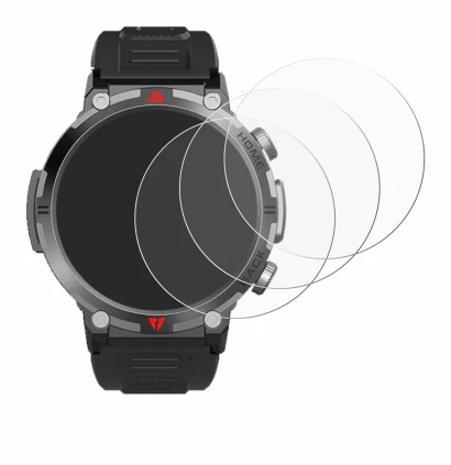 Image de l'appareil IFMDA S100 1.45" avec une grande variété de protections d'écran.