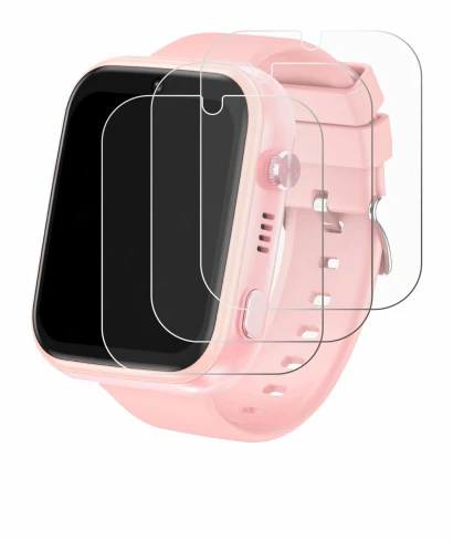 Image de l'appareil jianyana 4G Kids Smartwatch avec une grande variété de protections d'écran.