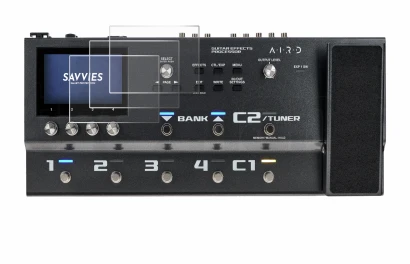 Image de l'appareil Boss GX-100 avec une grande variété de protections d'écran.