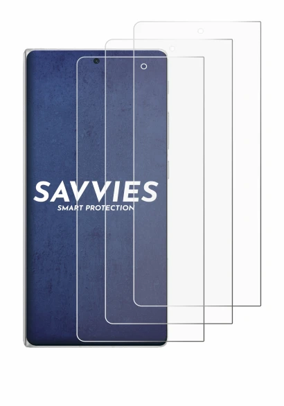 Image de l'appareil Vivo X Fold3 avec une grande variété de protections d'écran.