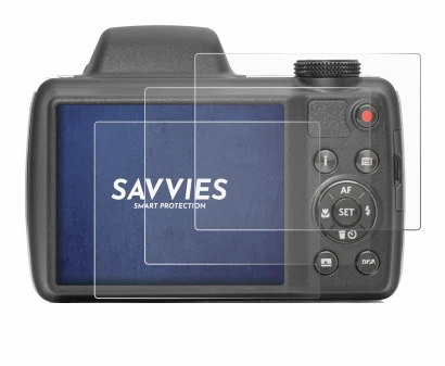 Image de l'appareil Kodak Pixpro AZ528 avec une grande variété de protections d'écran.