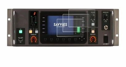 Image de l'appareil Behringer X32 Rack avec une grande variété de protections d'écran.