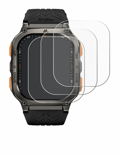 Image de l'appareil Kospet Tank M3 Ultra avec une grande variété de protections d'écran.