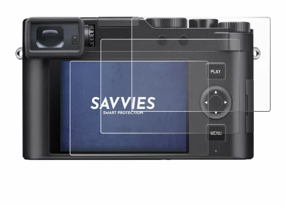 Image de l'appareil Leica D-Lux 8 avec une grande variété de protections d'écran.