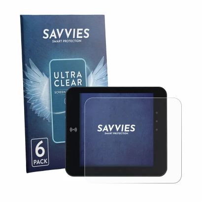Face avant d’un emballage produit avec le logo de la marque Savvies. À côté, l’appareil unu Scooter Pro / Move est représenté 