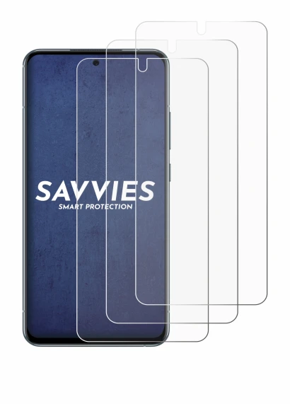 Image de l'appareil Nokia X30 5G avec une grande variété de protections d'écran.