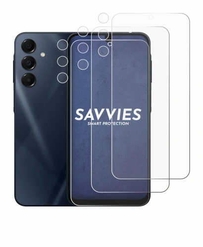 Image de l'appareil Samsung Galaxy A16 5G (Avant+Caméra) avec une grande variété de protections d'écran.