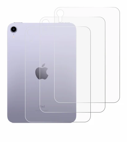 Image de l'appareil Apple iPad Mini 7 WiFi 2024 (Arrière) avec une grande variété de protections d'écran.