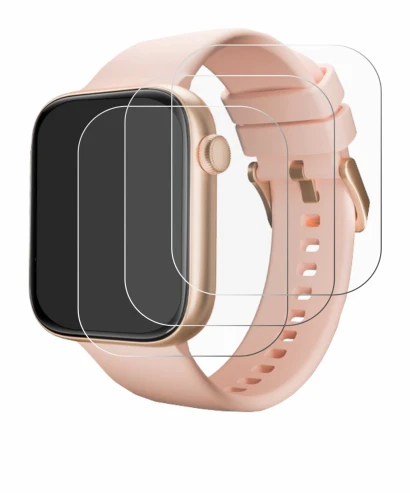 Image de l'appareil Maoo ProWatch 1.85" avec une grande variété de protections d'écran.